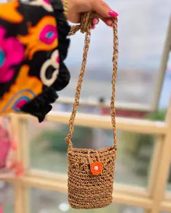 کیف کنفی موبایلی گلدار(۳۷۰۸۱)