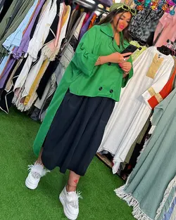 ست مانتو و دامن شلواری(۱۹۲۳۹)