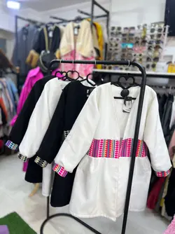 پالتو عروسکی خرجکاری کوتاه(۲۲۸۶۶)