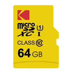 کارت حافظه microSDXC کداک مدل Premium Performance کلاس 10 استاندارد UHS-I U1 سرعت 85MBps ظرفیت 64 گیگابایت