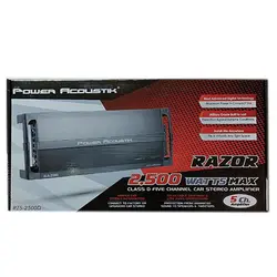 آمپلی فایر پاور اکوستیک RAZOR مدل rz5-2500D - مستر صدا 95