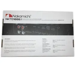 خرید آمپلی فایر ناکامیچی Nakamichi NKTD-1000.1