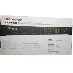 خرید آمپلی فایر ناکامیچی Nakamichi NGO-A80.4 - مستر صدا 95