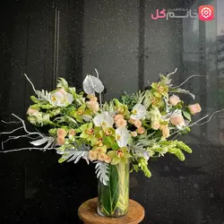 خرید جار گل رز و زنبق و ارکیده | گیاه لاکچری و درجه 1