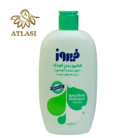 شامپو بدن کودک فیروز حاوی عصاره آلوئه ورا