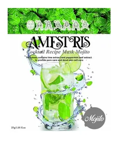ماسک صورت آمستریس مدل کوکتل با عصاره ی آهک و نعنا