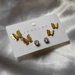 پک گوشواره پروانه