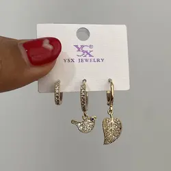 پک گوشواره نامتقارن کد 139