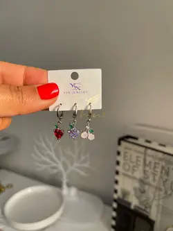 پک گوشواره نامتقارن کد 110