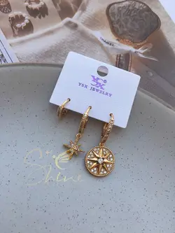 پک گوشواره نامتقارن کد 101