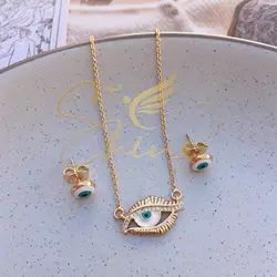 نیم ست چشم گرد