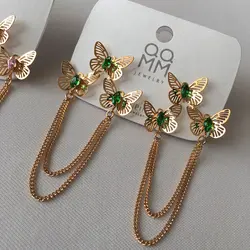 گوشواره پروانه آویز