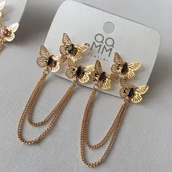 گوشواره پروانه آویز