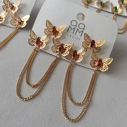 گوشواره پروانه آویز