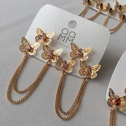 گوشواره پروانه آویز