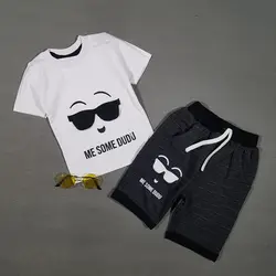 تیشرت شلوارک طرح عینک