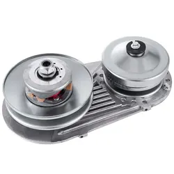 خرید کلاچ اتوماتیک از علی اکسپرس Go Kart Clutch Set Torque Converter Tools 1” 3/4 Inch 10T #40 41 Chain 12T #35 CVT Clutch Small Engine Drive Belt for