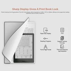 خرید کتابخوان از علی اکسپرس Boox Poke 3 Ereader 6.0 inch E-lnk Display Tablet электронная книга 1488x1072 300dpi 2 32GB BT 5.0 WIFI Front Light Ebook Reader