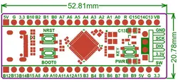 STM32F401 STM32F411 Development Board V3.0 STM32F401CCU6 STM32F411CEU6 STM32F4 Learning Board 84Mhz 64KB RAM 256KB ROM