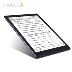 خرید کتابخوان از علی اکسپرس New arrival 2021 Original likebook P10 электронная книга eReader for 10 inch android 8.1 OS Support to write by capactive pen