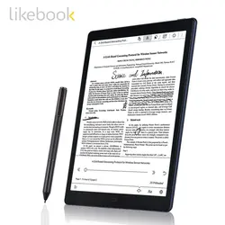 خرید کتابخوان از علی اکسپرس New arrival 2021 Original likebook P10 электронная книга eReader for 10 inch android 8.1 OS Support to write by capactive pen