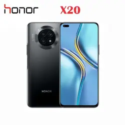 Original New Official Honor X20 5G Cell Phone MTK Dimensity 900 6.67inch LCD 64MP Camera 4300Mah 66W Fast Charger Android 11