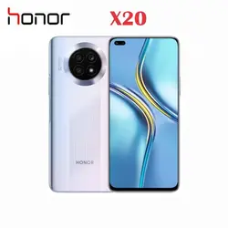 Original New Official Honor X20 5G Cell Phone MTK Dimensity 900 6.67inch LCD 64MP Camera 4300Mah 66W Fast Charger Android 11