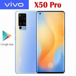 خرید گوشی ویوو از علی اکسپرس Original Official VIVO X50 Pro 5G Cell Phone Snapdragon 765G NFC 33W Fast Charge 4315mAh 6.56'' 2376x1080P AOMLED 48.0MP