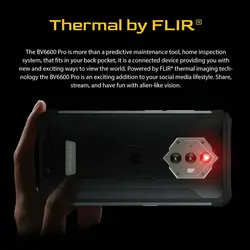 خرید گوشی بلک ویو [In Stock] Blackview BV6600 Pro Rugged Mobile Phone Thermal Imaging Camera FLIR® Android 11 4GB 64GB 8580mAh Global Smartphone
