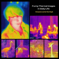 خرید گوشی بلک ویو [In Stock] Blackview BV6600 Pro Rugged Mobile Phone Thermal Imaging Camera FLIR® Android 11 4GB 64GB 8580mAh Global Smartphone