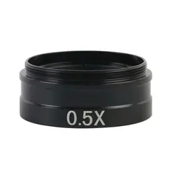 0.3X 0.35X 0.5X 0.75X 1X 2.0X Barlow Auxiliary Objective Glass Lens M42 For 10A C-MOUNT Lens HDMI VGA USB Microscope Camera