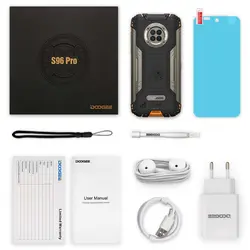 خرید گوشی دوجی از علی اکسپرس DOOGEE S96 Pro mobile phone Smartphone 48MP Round Quad Camera 20MP Infrared Night Vision Helio G90 Octa Core 8GB 128GB 6350mAh