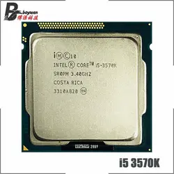 خرید پردازنده اینتل از چین Intel Core i5-3570K i5 3570K 3.4 GHz Quad-Core CPU Processor 6M 77W LGA 1155