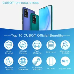 خرید گوشی کوبات Cubot J9 Smartphone 6.2 Inch 4200mAh 13MP Triple Camera Google Android GO Dual SIM Card Telephone