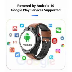 خرید ساعت هوشمند LEMFO LEM14 Smart Watch 4G 5ATM Waterproof Android 10 Helio P22 Chip 4G 64GB LTE 4G SIM 1100mAh Face ID 2021 Dual Camera for Men