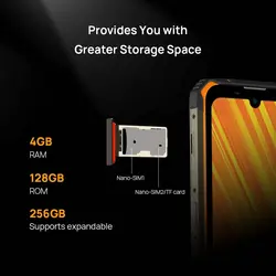 خرید گوشی دوجی اس 59 از علی اکسپرس DOOGEE S59 Pro smartphone 10050mAh Super Battery IP68/IP69K 4 128GB NFC Rugged Smart phone 2W