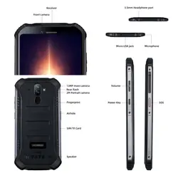 خرید گوشی دوجی اس 40 پرو از علی اکسپرس DOOGEE S40 Pro Android 10 Rugged Mobile Phone IP68/IP69K 4GB RAM 64GB ROM Waterproof