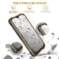 خرید گوشی کوبات Cubot KingKong 5 Pro IP68/IP69K Waterproof Smartphone Rugged Phone 8000mAh 48MP Triple Camera Android 11