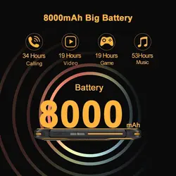 خرید گوشی کوبات Cubot KingKong 5 Pro IP68/IP69K Waterproof Smartphone Rugged Phone 8000mAh 48MP Triple Camera Android 11