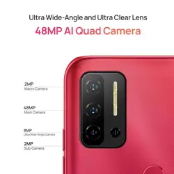 خرید گوشی یولفون Ulefone Note 11P Android 11 Smartphone 8GB 128GB 4G-LTE Unlocked Phone Global Vision 4400mAh 48MP