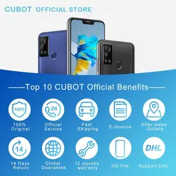 خرید گوشی موبایل کوبات Cubot C20 Smartphone NFC 12MP Quad AI Camera 4GB 64GB Mobile Phones 4G LTE Celular 6.18 Inch FHD