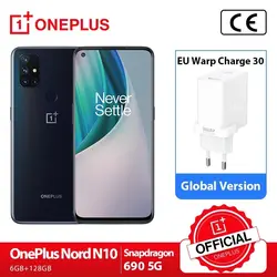 خرید گوش یوان پلاس نورد 10 از علی اکسپرس OnePlus Nord N10 5G OnePlus Official Store World Premiere Global Version 6GB 128GB