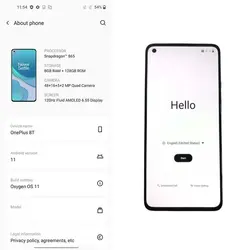 خرید وان پلاس 8 تی از علی اکسپرس Global Rom OnePlus 8T 8 T OnePlus Official Store 8GB 128GB Snapdragon 865 5G Smartphone 120Hz AMOLED