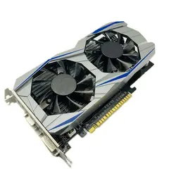 خرید کارت گرافیک از علی اکسپرس Professional GTX1050TI 4GB DDR5 Graphics Card Silver blue 128Bit HDMI DVI VGA GPU Game Video Card For NVIDIA PC Gaming