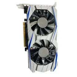 خرید کارت گرافیک از علی اکسپرس Professional GTX1050TI 4GB DDR5 Graphics Card Silver blue 128Bit HDMI DVI VGA GPU Game Video Card For NVIDIA PC Gaming