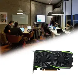 خرید کارت گرافیک از علی اکسپرس Professional GTX1050TI 4GB DDR5 Graphics Card Green 128Bit HDMI DVI VGA GPU Game Video Card For NVIDIA PC - ایران علی اکسپرس