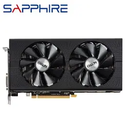 خرید کارت گرافیک از علی اکسپرس SAPPHIRE Radeon RX 480 4GB Graphics Cards GPU AMD RX480 4G Video Cards Computer PC Game Map HDMI PCI-E X16 Videocard Not Mining