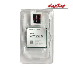 خرید سی پی یو AMD Ryzen 7 3700X R7 3700X 3.6 GHz Eight-Core Sixteen-Thread CPU Processor 7NM L3=32M 100-000000071 Socket AM4 new but no fan