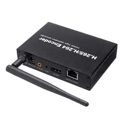 H.265 H.264 HDMI Video Audio Wifi Encoder IPTVs RTSP RTMP ONVIF HDMI Encoder H265 For Live Streaming Broadcast