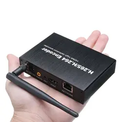 H.265 H.264 HDMI Video Audio Wifi Encoder IPTVs RTSP RTMP ONVIF HDMI Encoder H265 For Live Streaming Broadcast